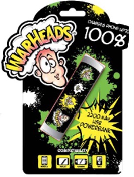 MULTI COLORED WARHEADS POWERBANK